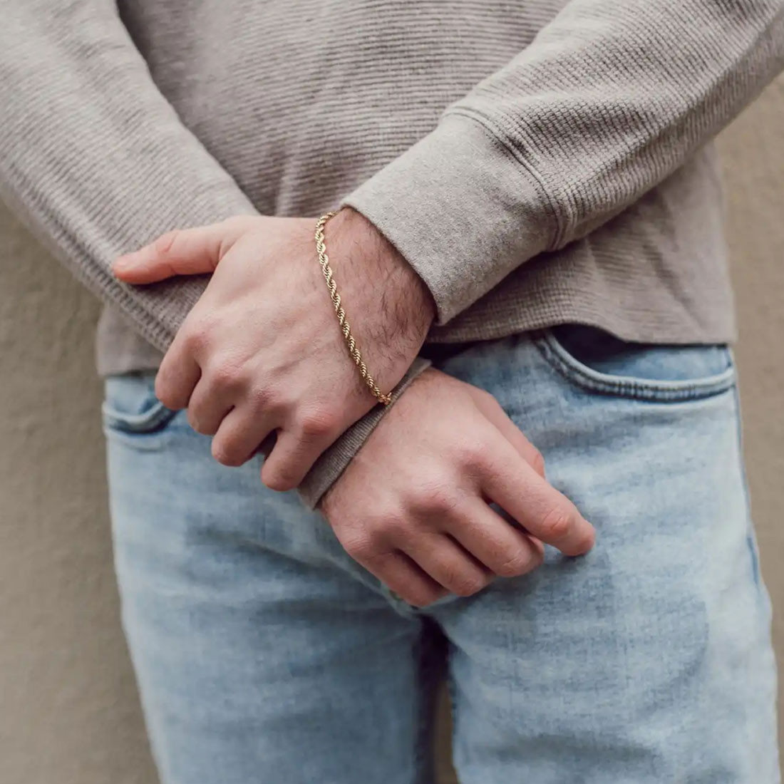 bybecca Blair Rope Chain Bracelet